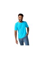 camiseta de runningbrooks high point sleeve 20 hombre azul azul