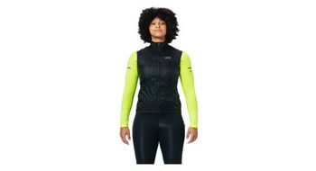 Chaleco sin mangas gore wear drive windstopper negro mujer