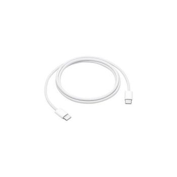 Cable USB-C a USB-C Apple Beats 1,5 m trenzado blanco carga rápida