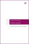 asuntos propios i premio internacional de poesia jorge manrique