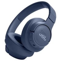 jbl auriculares tune 720 bt inalambricos por bluetooth 76 horas de reproduccion con jbl pure bass plegables azul