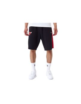 Pantalones New Era Nba Panel Oversized Chicago Bulls Negro Hombre