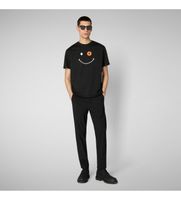 save the duck para hombre dt1197m-besy20 camiseta darlan negro xxl casual algodon manga corta