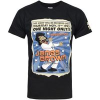 dessins animes camiseta james brown one night para hombre