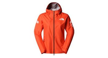 Chaqueta impermeable para mujer the north face summit superior futurlight orange