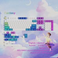 teclas pbt de perfil moa de fantasia teclas espaciales divididas de alicia 7u diseno iso coreano aleman espanol arabe frances brasil abnt2