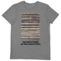 pyramid international camiseta too much vinyl para hombre