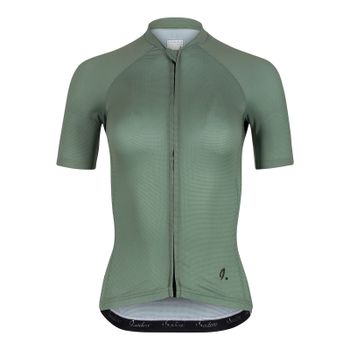 Isadore Alternative Women's Short Sleeve Jersey - L - Oil Green