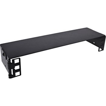 Estantería InLine 10101A SPCC Acero 1U Negra Montaje Pared