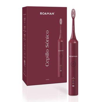 Roaman Cepillo Dental Sonico Color Vino T3S