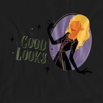 Hocus Pocus Tops y Camisetas Sarah Is Cursed With Good Looks para mujer