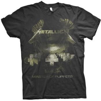 Metallica Tops y Camisetas Master Of Puppets Distressed para mujer