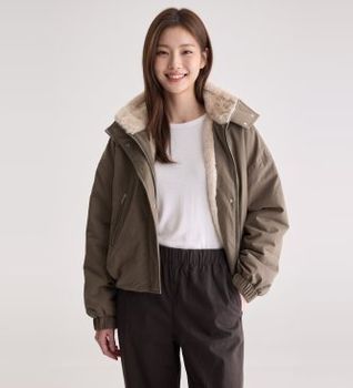 Bellerose para mujer. BW262526 P1133 Chaqueta Herna gris (S), Casual, Algodón