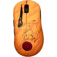 raton konix naruto 80389000014 inalambrico usb-c 26000 dpi naranja rgb 7 botones