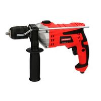 taladro percutor 1050 watt con variador de velocidad incluye maletin empunadura y guia metalica