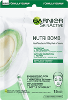 garnier skin active nutri bomb milky mask tissu reparadora 1 ud
