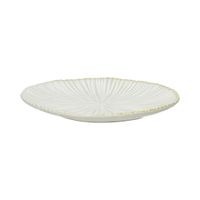 plato para pan de porcelana blanca