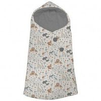 2024 saco capazo capucha selva gris dydados pelo estampado punto gris