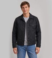filson para hombre fmcps0012 chaqueta short lined cruiser negro l casual algodon