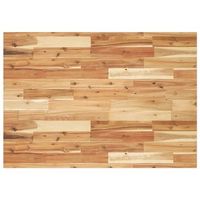 tablero de mesa  tablero escritorio rectangular madera maciza de acacia 120x70x2 cm