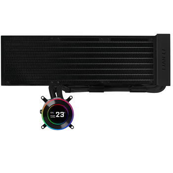 Lian Li GA II Hydroshift II LCD C 360N Carcasa del ordenador Sistema de refrigeraci n l quida todo en uno Negro