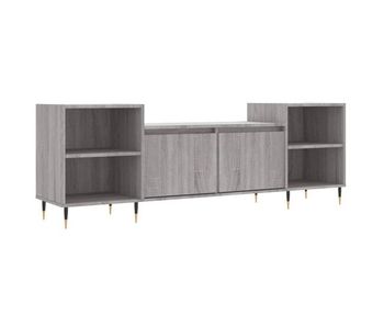Mueble para tv - mueble tv - mesa de tv madera contrachapada gris sonoma 160x35x55 cm