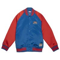 chaqueta mitchell and ness denver nuggets colosal satin jacket