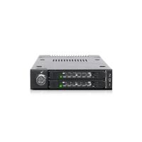 caja pc icy dock mb834m2k-b m2 metal negro hot-swap sas ssd