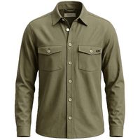 40weft camisa manga larga 31002661 50367-56707-w2359 para hombre