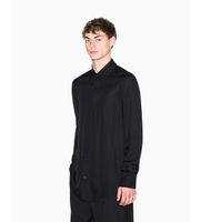 ax armani exchange para hombre xm001817af13235uc001 camisa classic negro l casual clasico viscosa manga larga