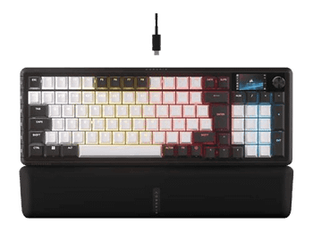 Teclado gaming - Corsair Vanguard 96-MLX Plasma, Mecánico, USB tipo A a C, Negro