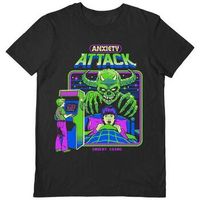 steven rhodes camiseta manga larga anxiety attack para mujer