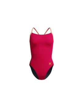 Bañador Speedo FL Solid Flyback 2.0 Mujer Rojo