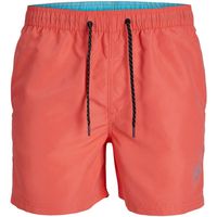 jack  jones banador 12225961 jpstfiji jjswim solid ly sn hot coral para hombre