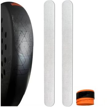 ZRZ Protector Pala de Padel Transparente - Pack de 2u nidades + overgrip MG de REGALO