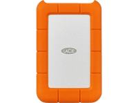 disco duro externo 4 tb - lacie rugged mini externo para mac y windows naranja