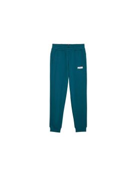 Pantalón Puma Essentials+ 2 Col Logo Fl Cl Niño Gris