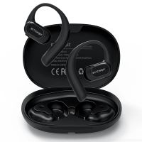 blitzwolf bw-bts10 ows auriculares bluetooth de conduccion osea ipx8 a prueba de agua con baja latencia auriculares de
