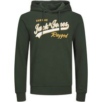 jack  jones jersey 12236803 jjelogo sweat hood 2 col 2324 noos pls mountain view para hombre