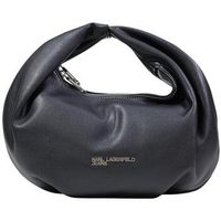 karl lagerfeld bolso de mano klj metal logo small hobo b1w30242 para mujer