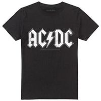 acdc camiseta back in black para mujer