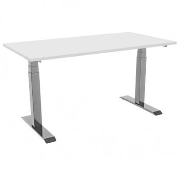 Celexon Professional eAdjust-58123 Escritorio Eléctrico Regulable 125x75cm Blanco/Gris