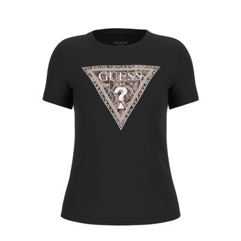 Guess.. Camiseta Triangleytho Negra W5BI15 J1314-JBLK