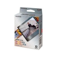 pelicula instantanea fujifilm instax wide brushed metallics 10 fotos metalicas