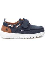 de xti sneaker lona velcro azul