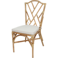 silla chippendale eme mobiliario fabricada artesanalmente con ratan natural silla apilable