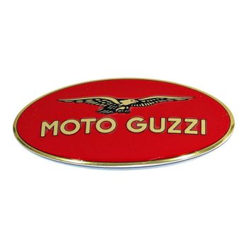 Emblema depósito de combustible Moto Guzzi Serie Grossa i.e. derecha