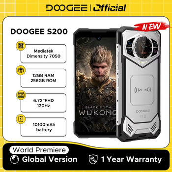DOOGEE S200 teléfono resistente 5G Dimensity 7050 Octa Core 1,32 
