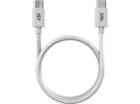 cable usb-c - isy iuc-5200 20 universal hasta 480 mbps 2 m 100w blanco