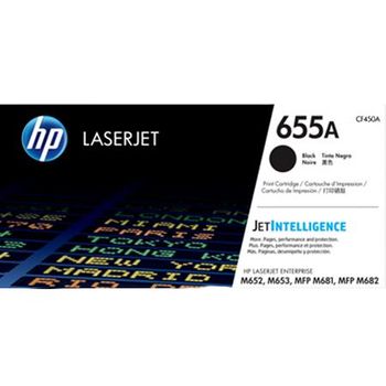 HP 655A (CF450A) Black Original Standard Capacity Toner Cartridge